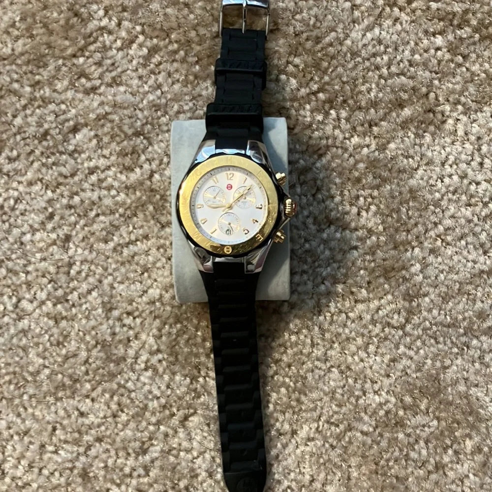 Black Michele Watch LNWOT - Picture 4 of 4